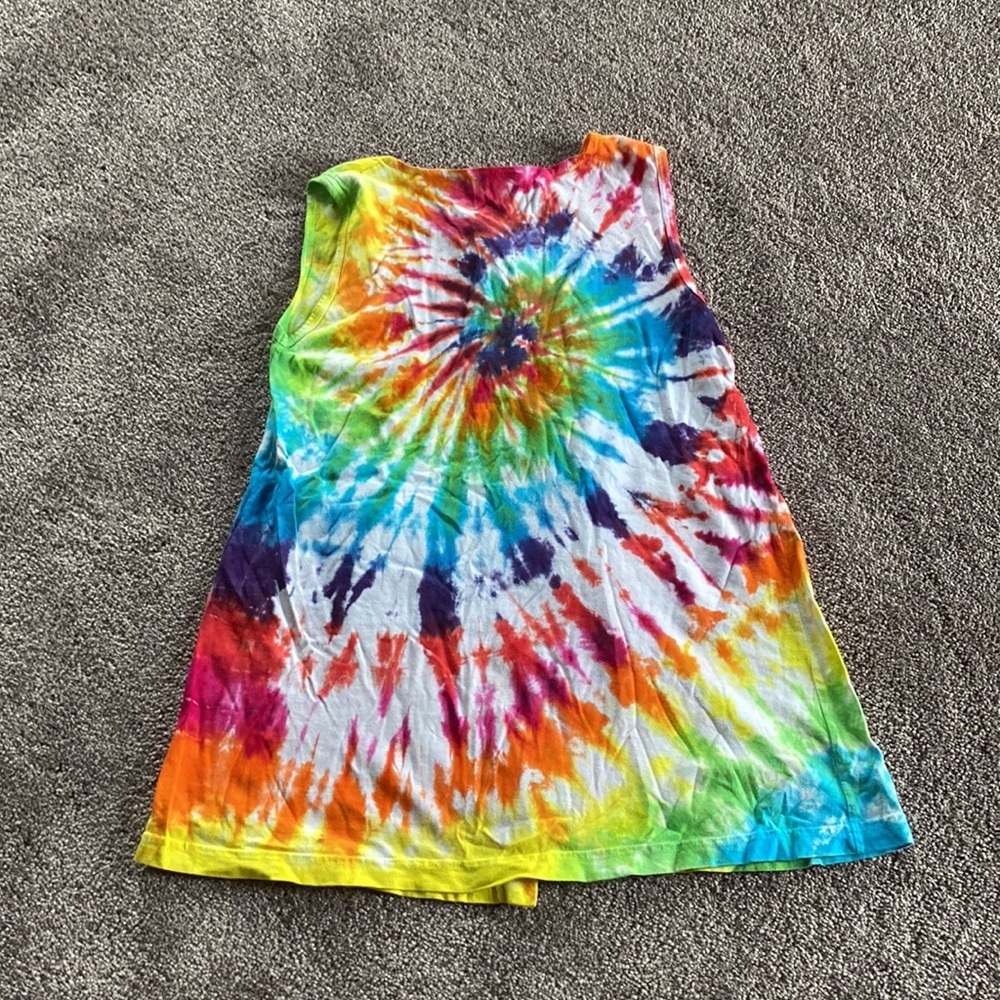 Tye Dye Button Down Top SIZE 6 - Picture 4 of 4